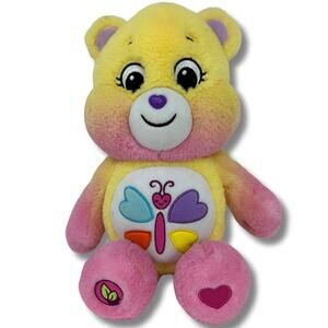 Care Bears Calming Heart Butterfly Bear Plush Soft Teddy Comfort 2023 14"